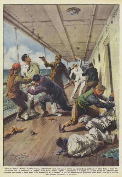 Exploits de pirates - Achille Beltrame