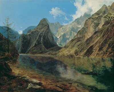 Le Königssee avec le Watzmann - Adalbert Stifter