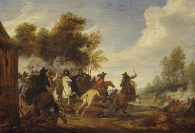 Un Engagement de Cavalerie - Adam Frans van der Meulen