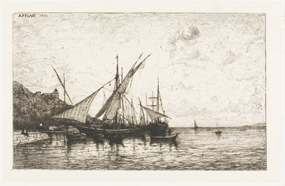 Le port de Monaco - Adolphe Appian