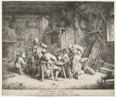 Le Petit Déjeuner - Adriaen van Ostade