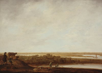 Paysage panoramique avec bergers - Aelbert Cuyp