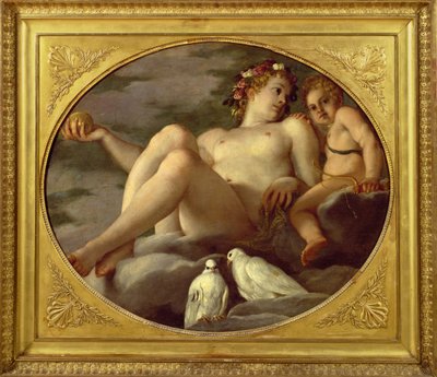 Vénus et Cupidon, vers 1580-1600 - Agostino Carracci