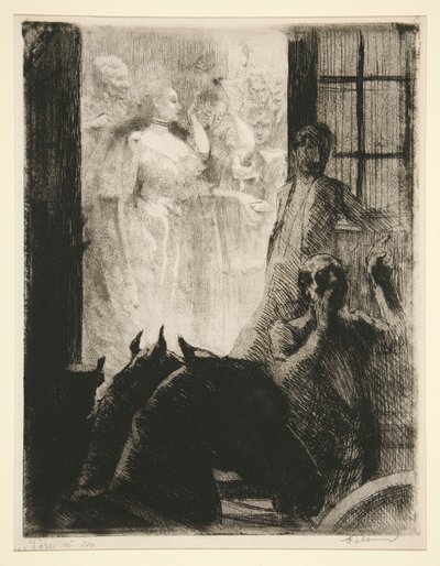 Le Triomphe mondain - Albert Besnard