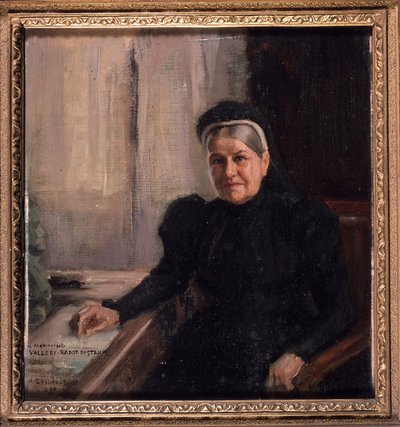 Madame Pasteur - Albert Gustaf Aristides Edelfelt