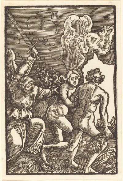 Expulsion du paradis - Albrecht Altdorfer