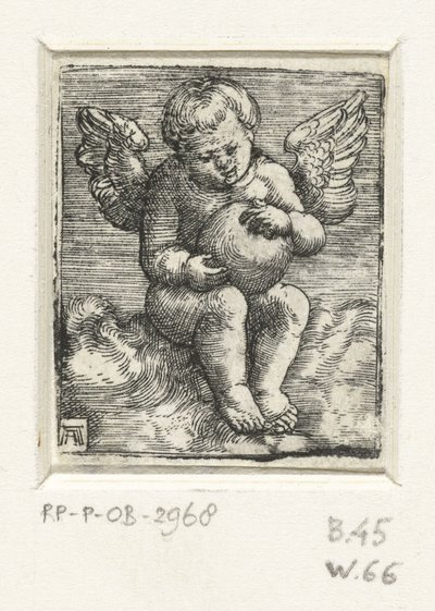 Putto avec une boule - Albrecht Altdorfer