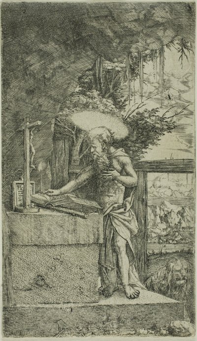 Saint Jérôme lisant - Albrecht Altdorfer