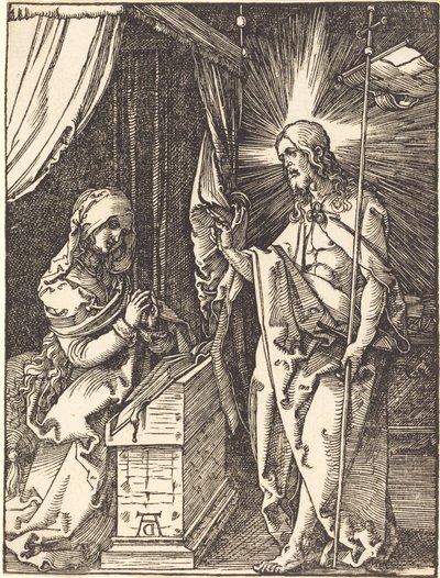 Le Christ apparaissant à sa mère - Albrecht Dürer