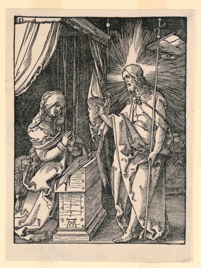 Le Christ apparaissant à sa mère - Albrecht Dürer