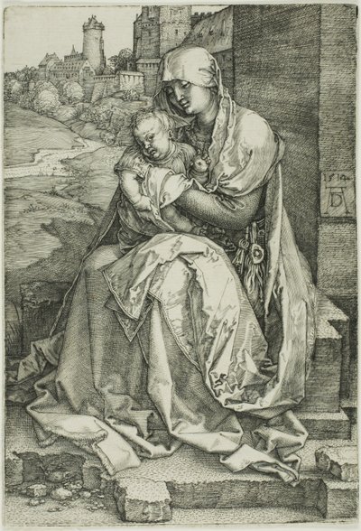 Madonna près du mur - Albrecht Dürer