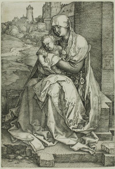 Madonna près du mur - Albrecht Dürer