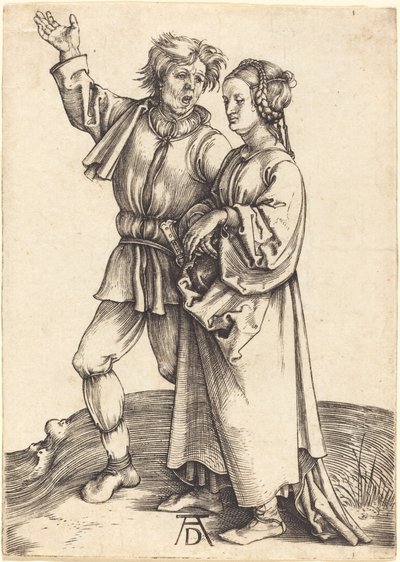 Paysans et Sa Femme - Albrecht Dürer