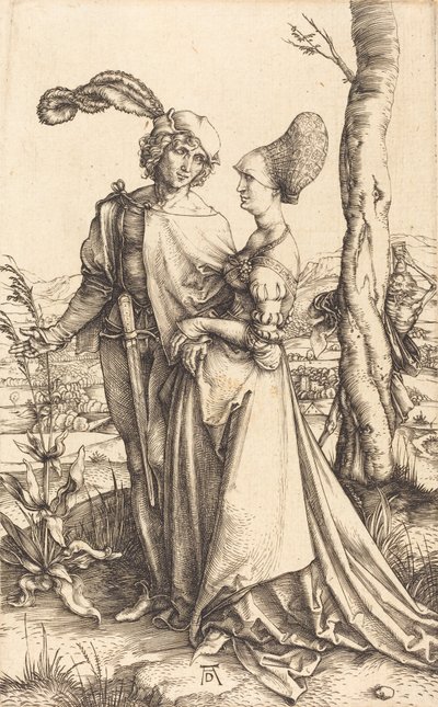 Promenade, c. 1497 - Albrecht Dürer