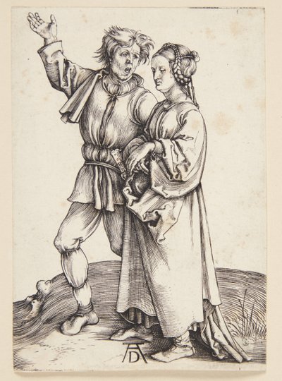 Couple rustique - Albrecht Dürer