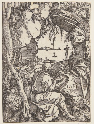 Saint Jérôme dans la grotte - Albrecht Dürer