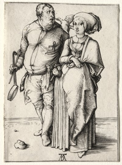 Le cuisinier et sa femme - Albrecht Dürer