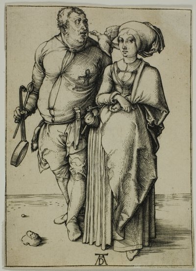 Le Cuisinier et sa femme - Albrecht Dürer