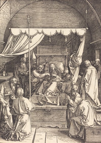 La Mort de la Vierge - Albrecht Dürer