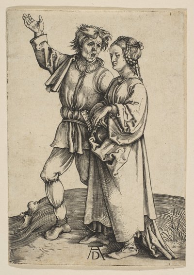 Le Paysan et sa femme, vers 1497 - Albrecht Dürer