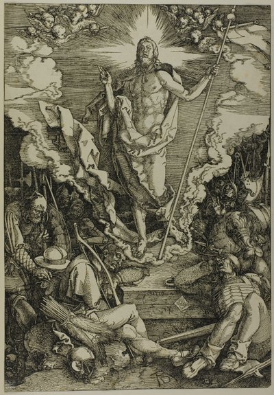 La Résurrection, de La Grande Passion - Albrecht Dürer