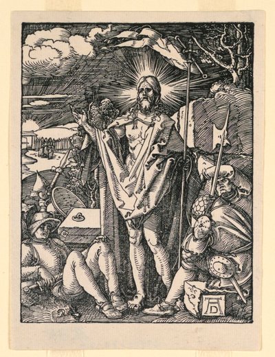 La Résurrection, de la série La Petite Passion - Albrecht Dürer