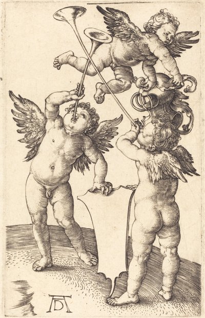 Trois génies - Albrecht Dürer