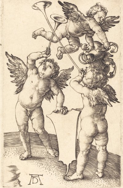 Trois Génies, vers 1505 - Albrecht Dürer