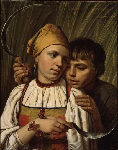 Les Moissonneurs, années 1820 - Aleksei Gavrilovich Venetsianov