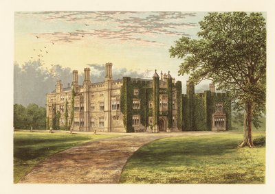 Drakelowe Hall, Derbyshire, Angleterre - Alexander Francis (after) Lydon