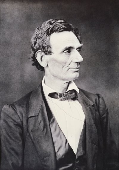 Abraham Lincoln, vers 1860 - Alexander Hesler