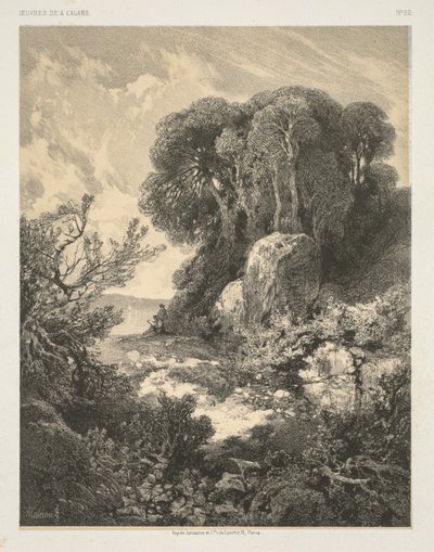 Œuvres de A. Calame : No. 52 - Alexandre Calame