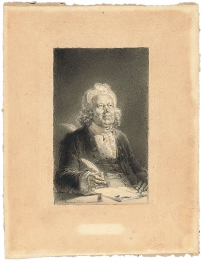 Portrait de Philippe Néricault Destouches - Alexandre Evariste Fragonard