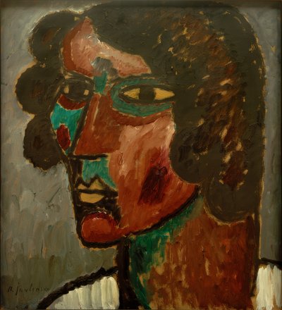 Portrait de Sacharoff - Alexej von Jawlensky