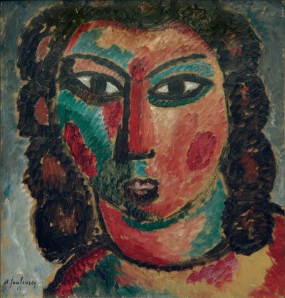 Boucles Brunes - Alexej von Jawlensky