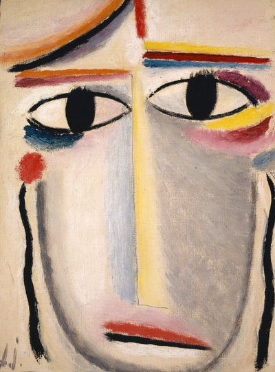 Tête féminine, 1919-20 - Alexej von Jawlensky