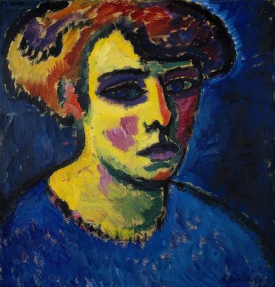 Tête de femme - Alexej von Jawlensky