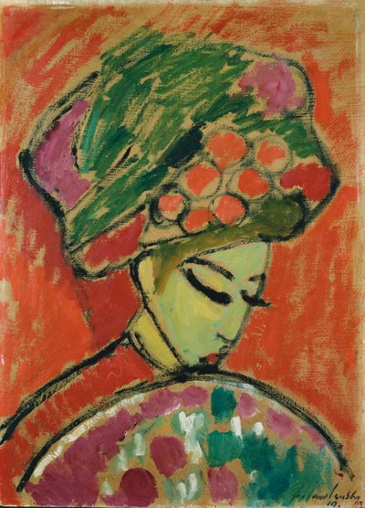 Fille en Turban - Alexej von Jawlensky