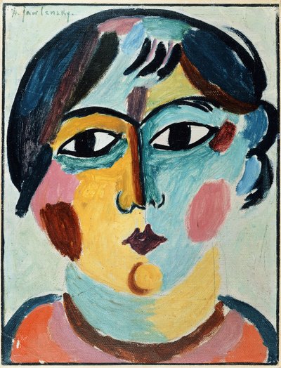 Tête de Fille - Alexej von Jawlensky