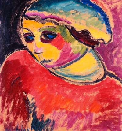 Bonnet vert - Alexej von Jawlensky