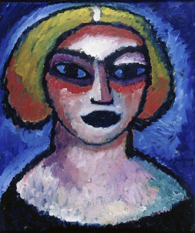 Tête de femme, 1912 - Alexej von Jawlensky