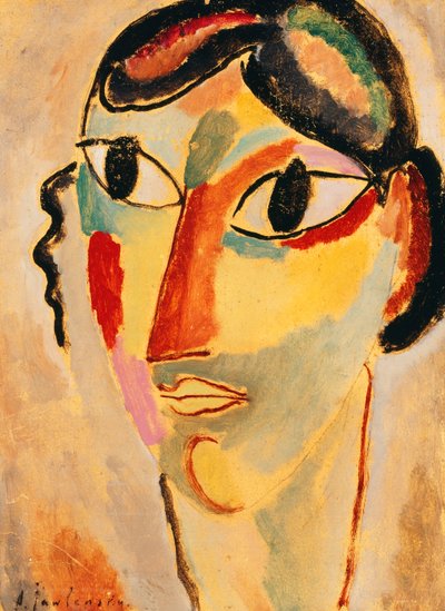 Fille italienne - Alexej von Jawlensky