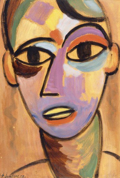 Tête Mystique: Jeune Homme I, c.1917 - Alexej von Jawlensky