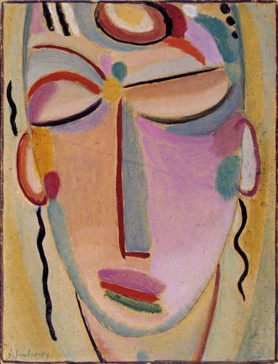 Tête mystique : Méditation - Alexej von Jawlensky