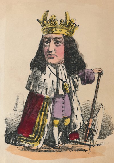 Jacques II, 1856 - Alfred Crowquill