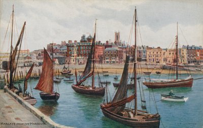 Margate, depuis le port - Alfred Robert Quinton