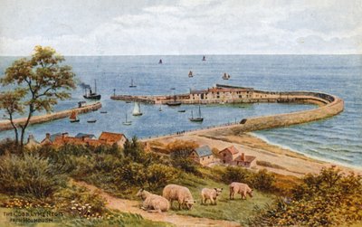 Le Cobb, Lyme Regis, depuis Holmbush - Alfred Robert Quinton