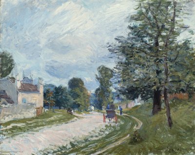 Un virage dans la route, 1873 - Alfred Sisley