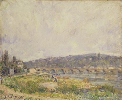 Pont à Sèvres, 1877 - Alfred Sisley