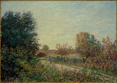 La Route - Alfred Sisley